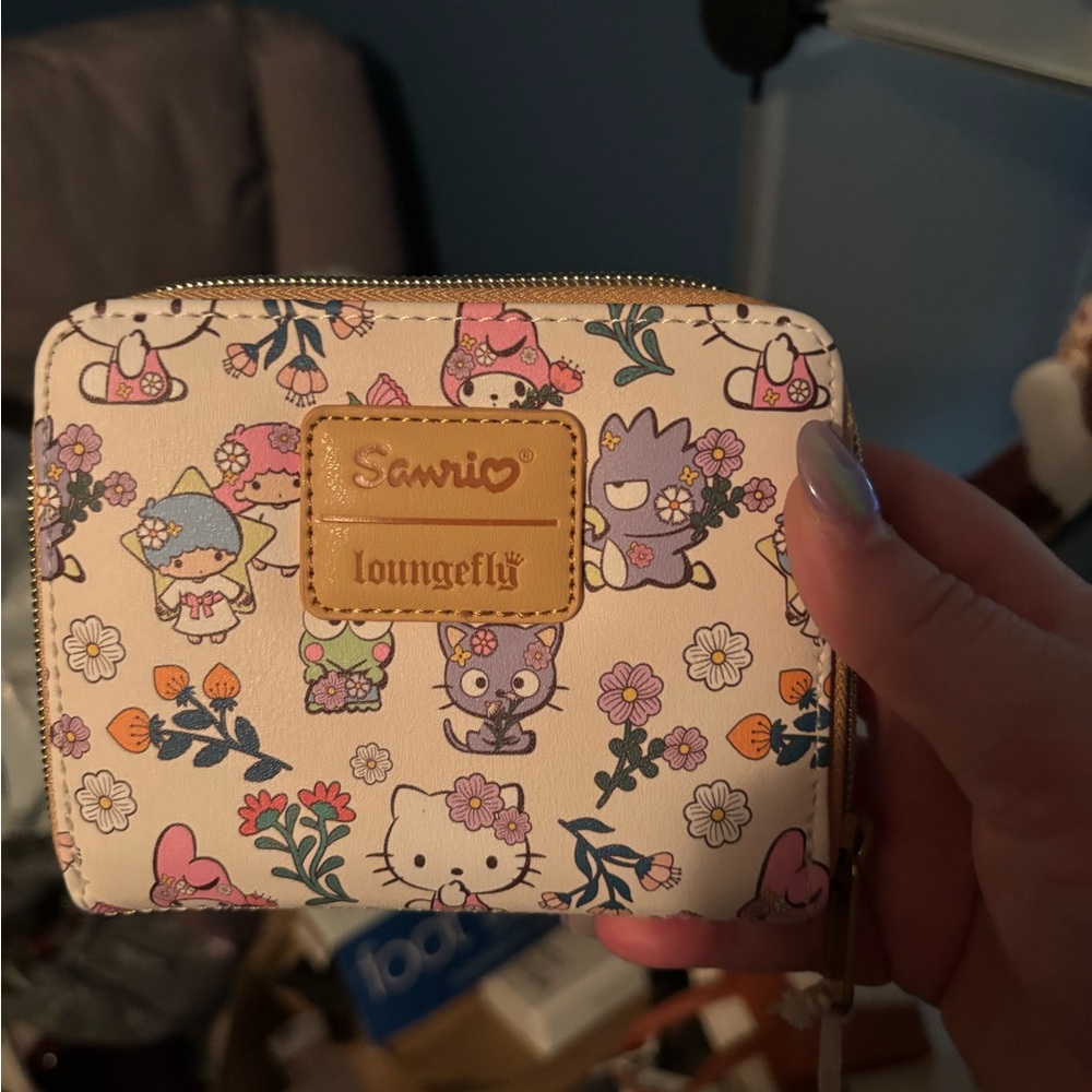 Loungefly Sanrio Character Floral Wallet